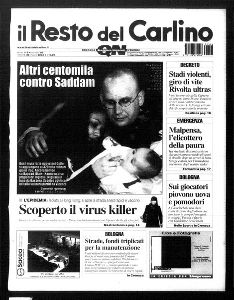 Il Resto del Carlino : giornale dell'Emilia